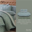 Ver imagem 4 de Jogo de Cama Duplo Casal 140 Fios Aiko Realce Premium Sultan