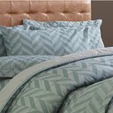 Ver imagem 3 de Jogo de Cama Duplo Casal 140 Fios Aiko Realce Premium Sultan