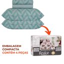 Ver imagem 7 de Jogo de Cama Casal Duplo 4 Peças Sultan Realce Premium Aiko