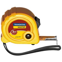 Trena 3 Metros Master Fita de Aço Freio Duplo - Tramontina - 1