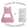 Cama Montessoriana Juvenil Menina Confortável Soft com Colchão Rosa - 3