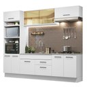 Ver imagem 3 de Armário de Cozinha Completa 270cm Branco Agata Madesa 03