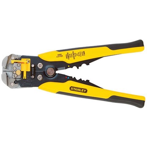 Alicate Automático 203mm 8"" Ajustável , Desencapador , Crimpador - 96-230 - Stanley Alicate Autom.2