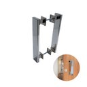 Ver imagem 1 de Puxador Porta Residencial Inox Polido 40 cm entre furo