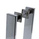 Ver imagem 3 de Puxador Porta Residencial Inox Polido 40 cm entre furo