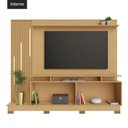 Ver imagem 5 de Rack Painel para TV 65 Polegadas Crjcm-RCP004 200cm MDP MDF com LED 4 Portas Madeirado Cinza