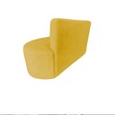 Ver imagem 6 de Namoradeira Sofá 2 Lugares Yara Orgânica Couro Amarelo