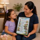 Ver imagem 4 de "Os Dez Mandamentos da Criança" Quadro Infantil Religioso
