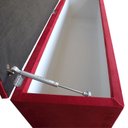 Ver imagem 2 de Recamier Baú King Capitone Vintage Suede 180 Cm 100% Mdf