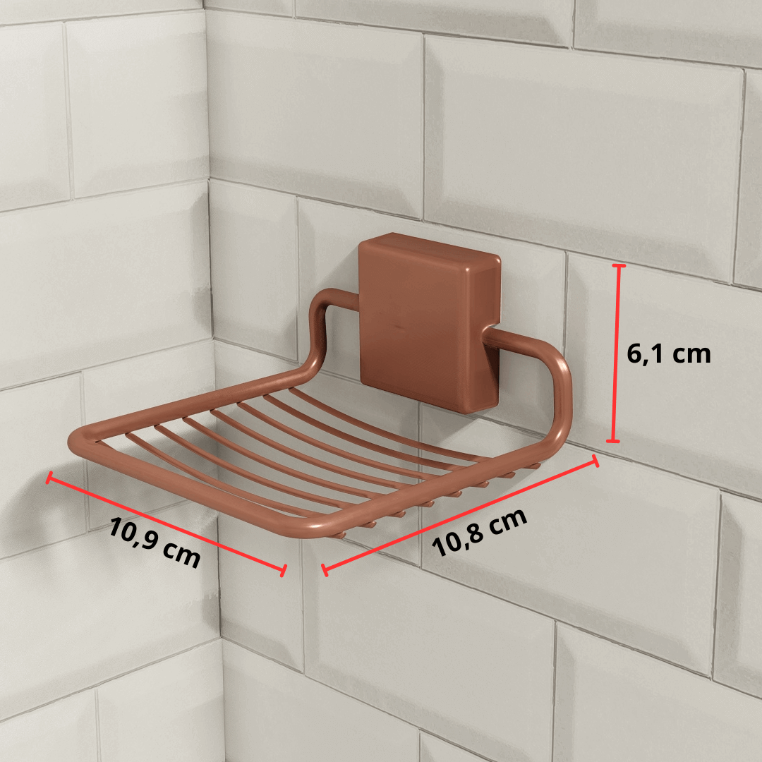 Saboneteira de Parede - Organizador de Banheiro - Linha Premium - 2