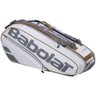 Raqueteira Babolat Pure Wimbledon X6 Térmica Branca e Cinza - 1