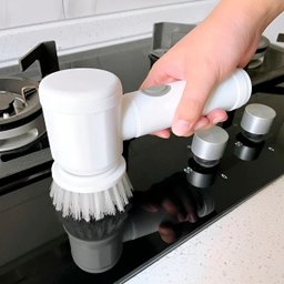 Escova de Limpeza Elétrica Portátil Recarregável Giratória - 7