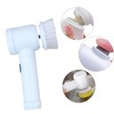 Ver imagem 1 de Escova de Limpeza Elétrica Portátil Recarregável Giratória