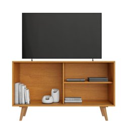 Rack Carinho para Tv até 43 Polegadas Portas Ripada Jcm Movelaria - 2