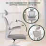 Cadeira de Escritório G100 Suporte Ergonômico Estofado Mesh Luvinco - 3