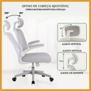 Ver imagem 5 de Cadeira de Escritório G100 Suporte Ergonômico Estofado Mesh Luvinco