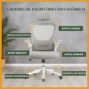Ver imagem 2 de Cadeira de Escritório G100 Suporte Ergonômico Estofado Mesh Luvinco