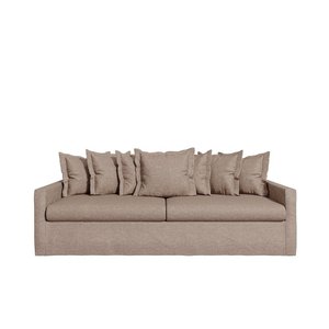 Sofá Living Laguna 2,20m com Capa Removível Lavável