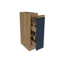 Ver imagem 4 de Nicho Porta Condimentos Celeste Kappesberg 100% Mdf Nogueira/azul 20cm