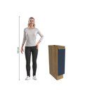 Ver imagem 7 de Nicho Porta Condimentos Celeste Kappesberg 100% Mdf Nogueira/azul 20cm