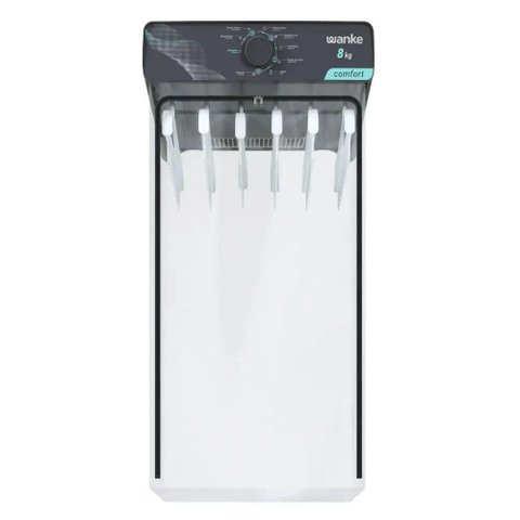 Secadora de Roupas Parede Wanke Comfort 8kg 6 Cabides 220V