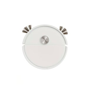 Robô Aspirador Inteligente Varre e Limpa Sozinho Branco