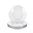 Ver imagem 5 de Jogo de Prato Fundo 6 Unidades Vidro Resistente Duralex - Nadir