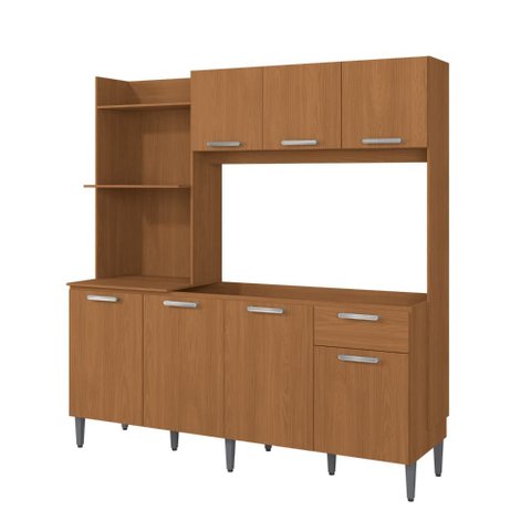 Cozinha Compacta:canela