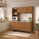 Ver imagem 2 de Cozinha Compacta:canela