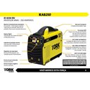 Ver imagem 5 de Máquina De Solda Inversora Kab 250A Super Tork Profissional IE-8250-BV Bivolt Automático