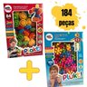 Brinquedo Montar Plakt + Plukt Educativo Criativo 184 Peças - 1