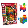 Brinquedo Montar Plakt + Plukt Educativo Criativo 184 Peças - 2