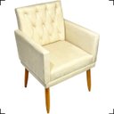 Ver imagem 3 de Kit Namoradeira Decorativa Para Sala Capitonê Com Base + 4 Poltronas Para Recepção Suede