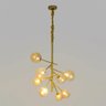 Lustre Pendente Nordecor Jabuticaba 2073 Bronze G9 Bivolt - 4