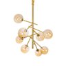 Lustre Pendente Nordecor Jabuticaba 2073 Bronze G9 Bivolt - 1