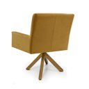 Ver imagem 3 de Poltrona para Sala de Estar Veludo Giratória Angel