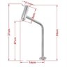GABINETE DE VIDRO PARA BANHEIRO 60CM AC SAN MARINO COM SIFAO E TORNEIRA METAL:AZUL ESCURO - 2