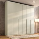 Ver imagem 1 de Guarda Roupa Bend em Mdf 276x240cm 6 Portas 6 Gavetas Luna C800