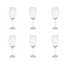 Jogo 6 Taças para Vinho 510ml Cristal Fulica Bohemia - 1