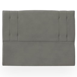 Cabeceira Casal Queen Cama Box Estofada Camille 160 Cm Veludo - 1