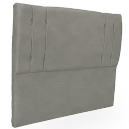 Cabeceira Casal Queen Cama Box Estofada Camille 160 Cm Veludo - 4