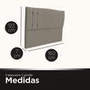 Ver imagem 2 de Cabeceira Casal Queen Cama Box Estofada Camille 160 Cm Veludo