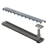 RALO LINEAR ELLEVE VERSATILLE TAMPA INOX 50CM 4252 - 1