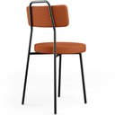 Ver mais imagens de Kit 04 Cadeiras Decorativas Estofada Para Sala De Jantar Barcelona L02 Tecido Terracota - Lyam Decor