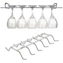 Ver imagem 1 de Suporte Taças Cromado 35cm e Suporte Xícaras para Fixar