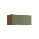 Ver imagem 1 de Armário Cozinha Vibra T653 C/ 1 Porta Basculante 80x35.5cm Canela/verde Pistache Lacca - Kappesberg