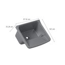 Ver imagem 2 de Tanque Plástico Prata 58x52x32cm para 50l - Astra