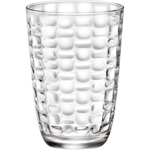 Bormioli Rocco Mat Copo Long Drink 12x8x8cm 390ml Vidro Transp 6pç