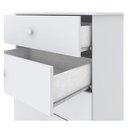 Ver imagem 2 de Cômoda Infantil Labirinto Branco Brilho - Henn