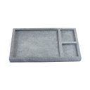 Ver imagem 1 de Tábua Pedra Sabão Borda Pé Divisórias para Servir P 30x15cm Industria São Jose Af1154indsj